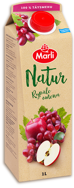 Marli Natur Rypäle-omenatäysmehu