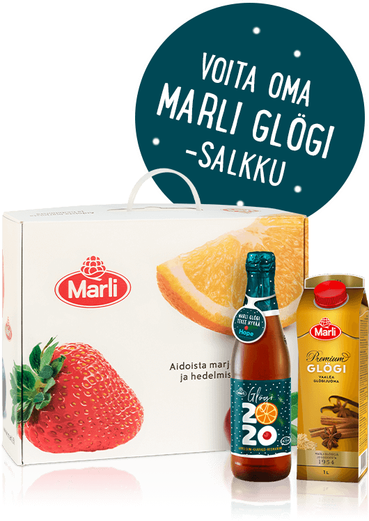 Voita maukas Marli Glögi -salkku