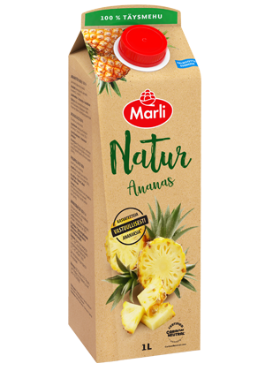 Marli Natur Ananastäysmehu 100% 1L