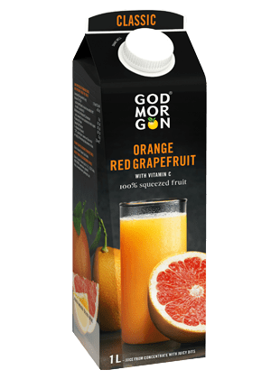 God Morgon Classic Orange Red Grapefruit juice 1L