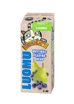 Mehukatti Luomu 2dl mustikka-päärynämehu