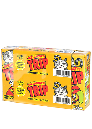 Mehukatti Trip Appelsiinijuoma 2dl 3-pack