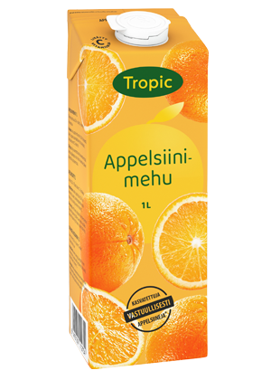 Tropic Appelsiinimehu 1 L