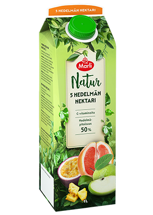 Marli Natur Viisi Hedelmää nektari 1 L