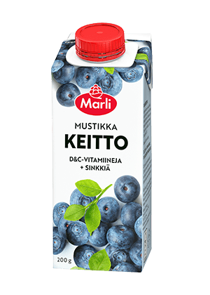 Marli mustikkakeitto +D&C -vitamiinit, sinkki 200 g
