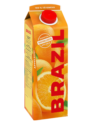 Brazil Appelsiinitäysmehu 1 L