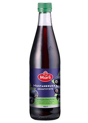 Marli Sokeroimaton Mustaherukkamehutiiviste 0,5L