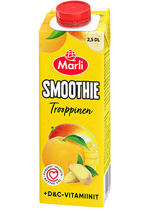 Marli Trooppinen smoothie + D&C-vitamiinit 0,25L