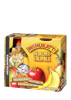 Mehukatti Hedelmävälipala Hedelmämix 4-pack