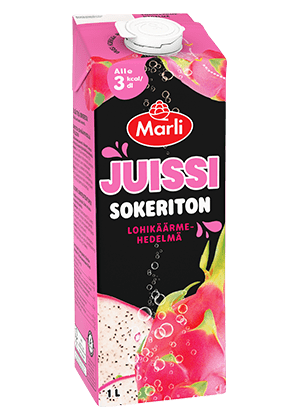 Marli Juissi Sokeriton Lohikäärmehedelmämehujuoma 1L