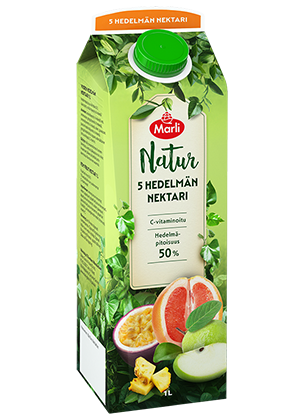 Marli Natur Viisi Hedelmää nektari 1 L