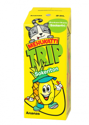 Mehukatti TRIP Sokeriton Ananasjuoma 2 dl
