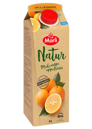 Marli Natur Makeampi Appelsiinitäysmehu 1L