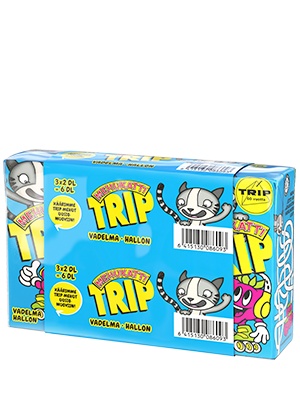 Mehukatti Trip Vadelmajuoma 2dl 3-pack