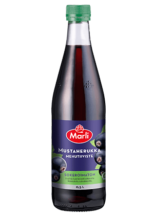 Marli Sokeroimaton Mustaherukkamehutiiviste 0,5L