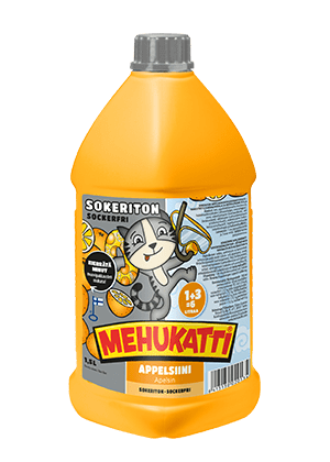 Mehukatti Sokeriton Appelsiinimehujuomatiiviste 1,5 L