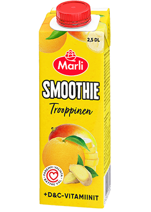 Marli Trooppinen smoothie + D&C-vitamiinit 0,25L