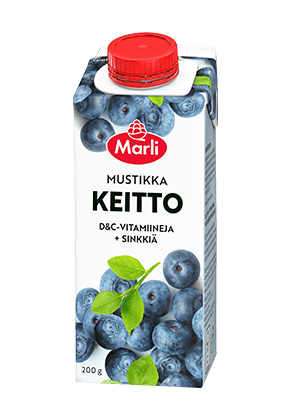 Marli mustikkakeitto +D&C -vitamiinit, sinkki 200 g