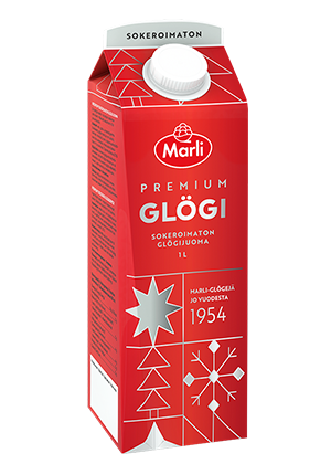 Marli Premium sokeroimaton glögijuoma 1L
