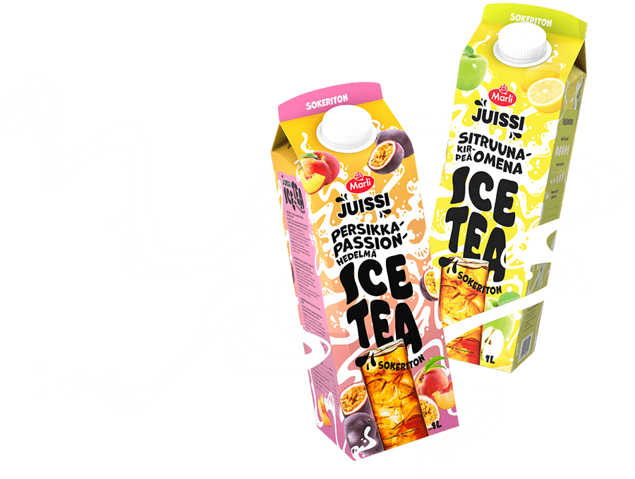 Marli Juissi Ice Tea Persikka-passion & Sitruuna-kirpeä omena