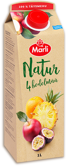 Marli Natur 4 hedelmää