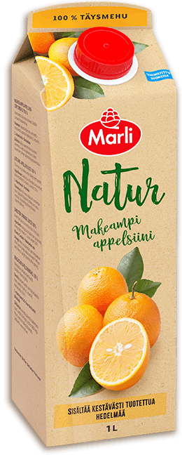 Marli Natur Makeampi Appelsiinitäysmehu