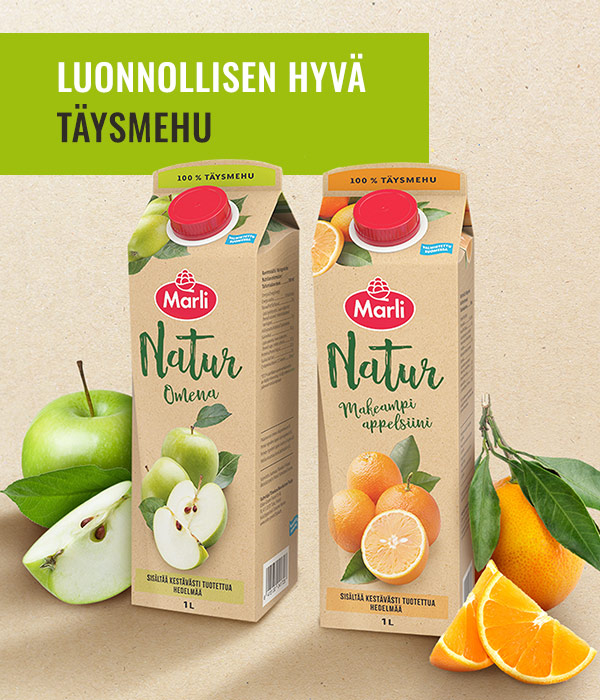 Marli Natur 100 % täysmehut