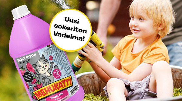 Uusi sokeriton Vadelma