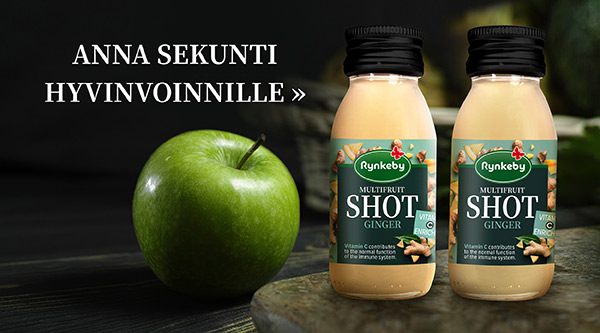 Rynkeby Shot annospakkaukset